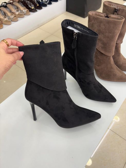 Women Winter Pointed Stilettos Boots
